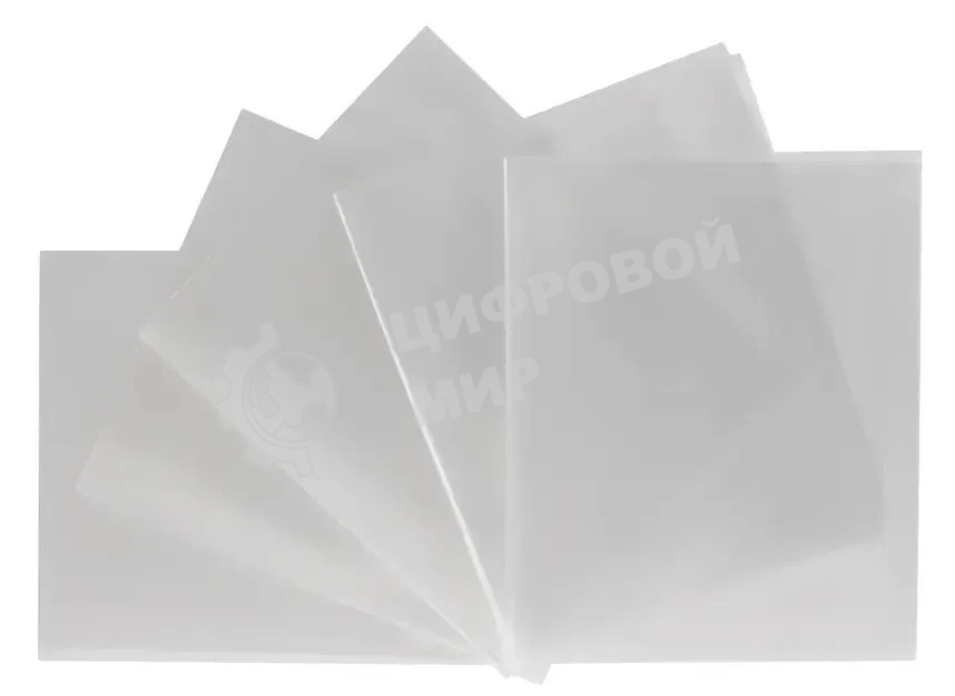 Обложка Silwerhof 382171 для учебника, с липким слоем (набор 10шт), полипропилен, 70мкм, гладкая, прозрачная, 280х450мм