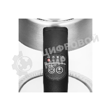 Чайник Kitfort КТ-6107 Мощность 1850–2200 Вт.Емкость 1,7 л.Режимы нагрева от 40 до 90 °С.