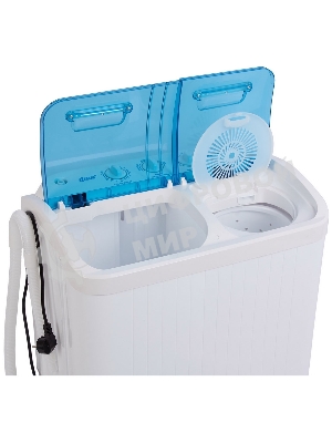 Стиральная машина Фея СМП 40НС (930094-1) прозрачная крышка, загрузка вертикальная 4 кг, 1320 об/мин, класс А