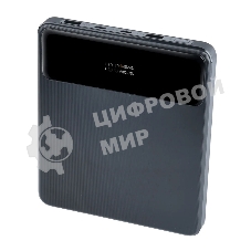 Портативный аккумулятор Perfeo Powerbank LAPTOP 105W 20000 mAh/LED дисплей/PD + QC 3.0/2 Type-C/2USB/Выход: 5A,max105W черный (PF_E1472)