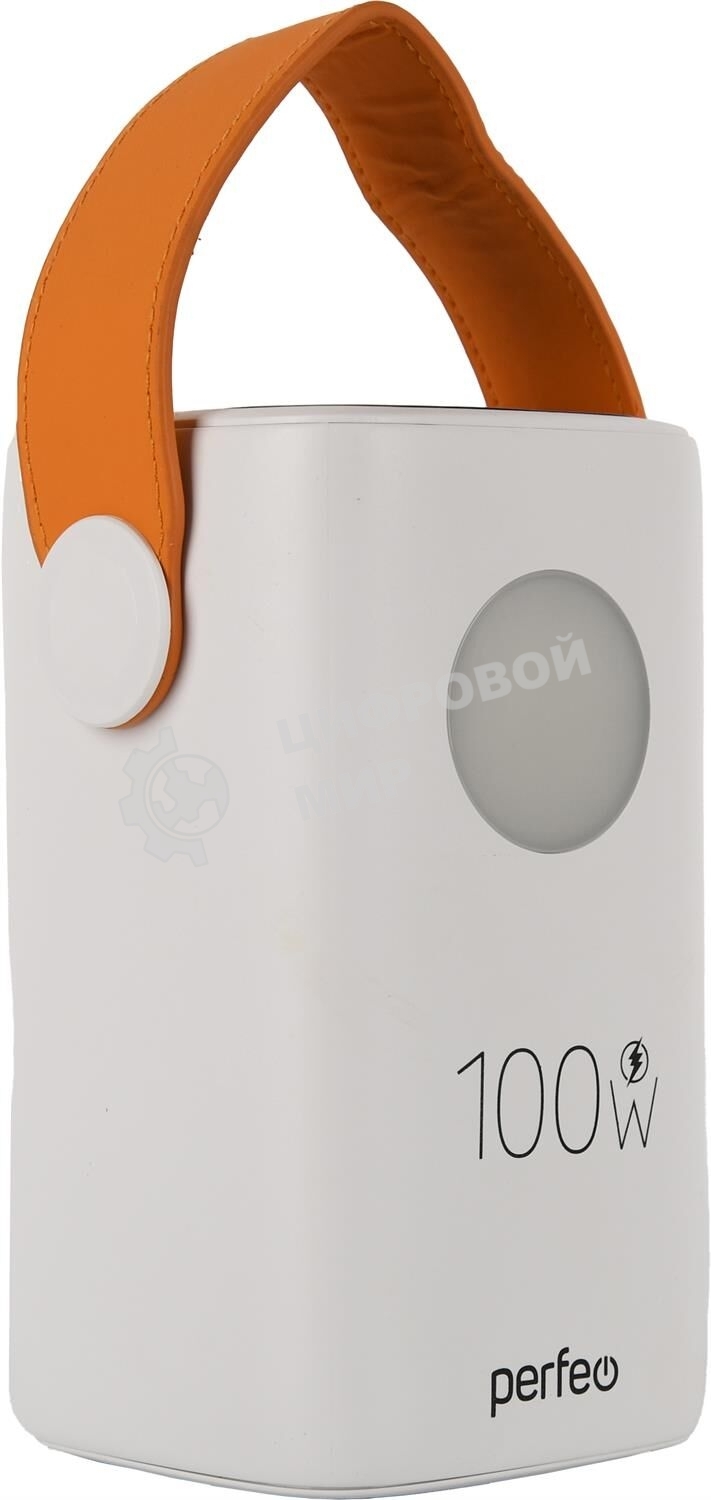 Портативный аккумулятор PERFEO (PF_E2293) MOON 100W 60000 mAh/LED дисплей, белый