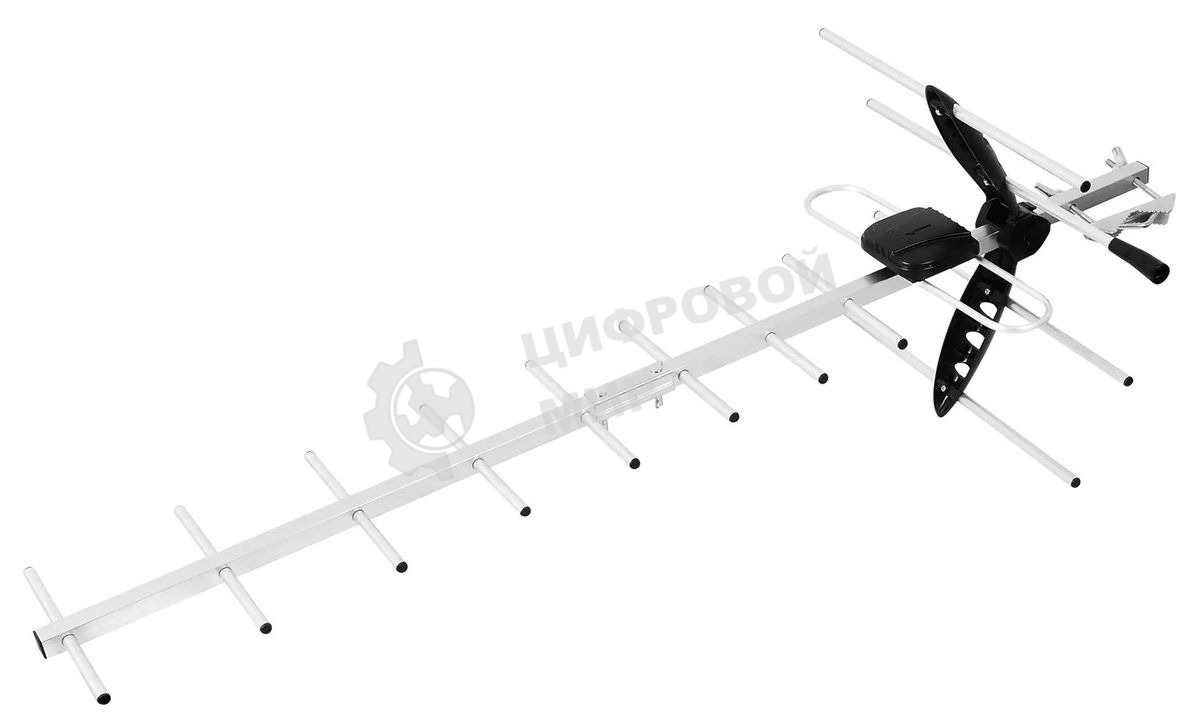 Антенна телевизионная пассивная Hyundai H-TAE260 серебристый