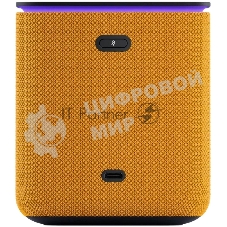 Умная колонка Яндекс Станция Миди, 24Вт, с экраном, 2 динамика, Wi-Fi, BT5.0, Zigbee, Алиса, оранжевый