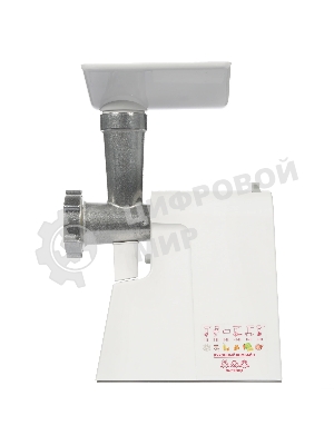 Мясорубка электрическая Мастерица КЭМ-02 белый, 600 Вт, 0.67 кг/мин, защита от перегрузки, насадки - 4