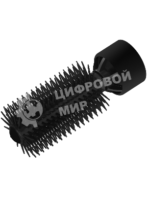 Фен-щетка Starwind SHB 6050 серый/черный, 800 Вт, 43 мм