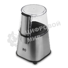 Кофемолка BQ CG1004 Steel-Black, Мощность 220 Вт, 60 г максимальная загрузка