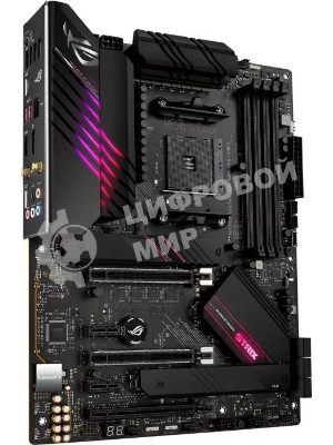 Материнская плата ASUS ROG STRIX B550-XE GAMING WIFI, AM4, AMD B550, 4xDDR4, 6xSATA, 2xM.2, 1xPCI-E 4.0 x16, 1xPCI-E 4.0 x8, 1xPCI-E 3.0 x4, 1xHDMI, 1xDP, 1x 2.5Gb LAN, 2xUSB-A 3.2 Gen 2, 1xUSB-C 3.2 Gen 2, 4xUSB 2.0, 5x3.5 мм, 7.1, Standard-ATX