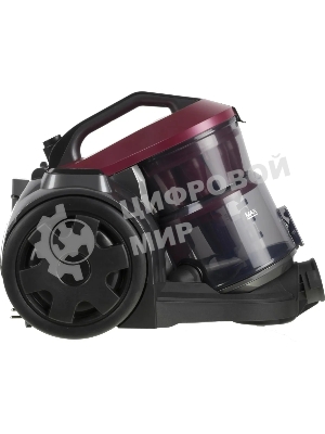Пылесос BBK BV 1502 черный/темная вишня, 300/1600 Вт, уборка сухая, пылесборник контейнер 2 л