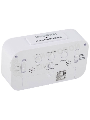 Часы электронные Homestar HS-0110 белый 104307