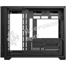 Компьютерный корпус AeroCool/Formula Crystal U2M Floe черный без БП mATX 1xUSB 3.0 1xUSB3.1 audio bott PSU