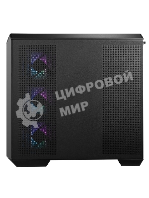 Компьютерный корпус без блока питания Case MSI MAG PANO M100R PZ, Mini-Tower, TG, 4x120мм ARGB, 1xUSB 3.2, 1xUSB 3.2 Type-C, mATX, mITX черный