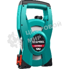 Геодезическая стальная мерная лента KRAFTOOL EXTREM, 100 м