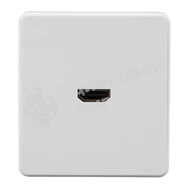 Розетка Kranz ROUND HDMI с/у перламутр