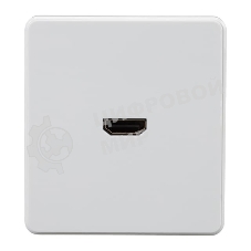 Розетка Kranz ROUND HDMI с/у перламутр