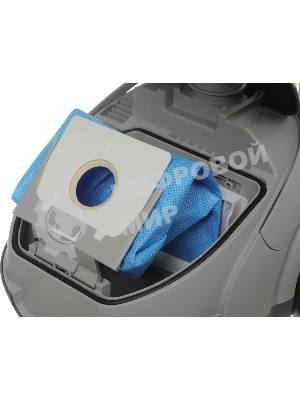 Пылесос Samsung VCC5241S3K/XEV черный/серый, 410/1800 Вт, уборка сухая, пылесборник мешок 2.4 л