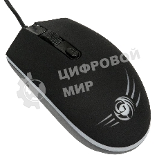 Комплект клавиатура+мышь Dialog Gan-Kata KMGK-1707U проводной, USB, 1600 DPI, чёрный