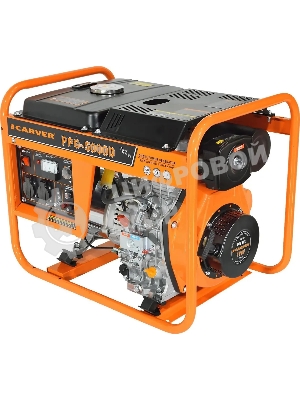 Генератор Carver PPG-5000D, 3.6 кВт
