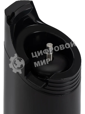 Соковыжималка Hyundai HY-JS2323 чёрный, шнековая вертикальная, 120 Вт, 400 мл, электронное, реверс