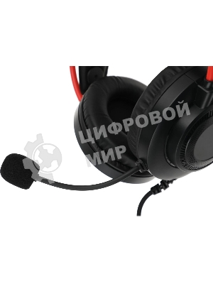 Гарнитура Bloody G200S чёрный/красный, проводная, подсветка