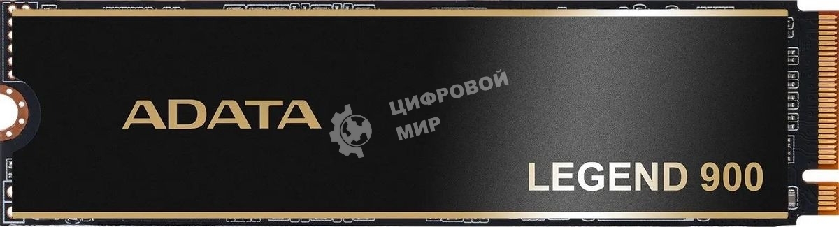 Накопитель SSD ADATA LEGEND 900, 2000Gb, PCIe 4.0 x4, 2280, NVMe, R/W 7000/5400, с радиатором