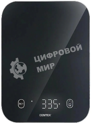 Весы кухонные Centek CT-2480 LED черный