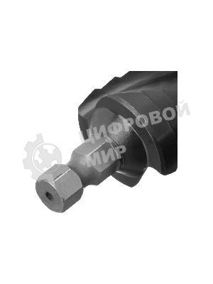 Сверло ступенчатое Denzel 6-8-10-12-14-16-18-20-22-24-26-28-30 мм, Р6М5, 6-гр. хвостовик