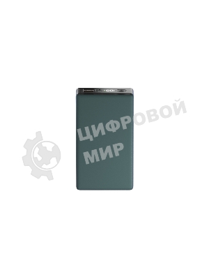 Портативный аккумулятор OLMIO QX-20, 20000mAh, 22.5W, QuickCharge3.0/PowerDelivery, LCD, темно-зеленый