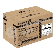 Источник бесперебойного питания (инвертор, синус, для котла) ExeGate SineTower SN-600.LCD.AVR.2SH 600VA/360W, чистая синусоида, LCD дисплей, AVR, 2*Schuko, линейно-интерактивный, черный