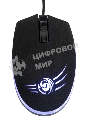 Комплект клавиатура+мышь Dialog Gan-Kata KMGK-1707U проводной, USB, 1600 DPI, чёрный