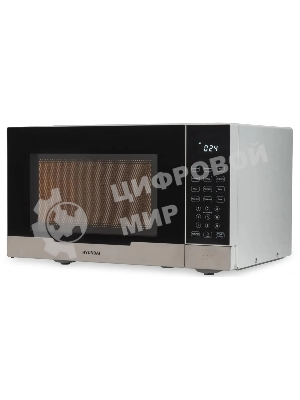 Микроволновая печь Hyundai HYM-D2075 белый/черный, 23 л, 800 Вт, переключатели - сенсор