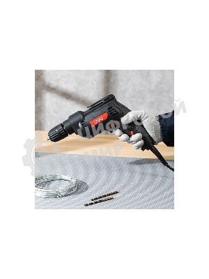 Дрель Deli DE-DZ10-1E, 500 Вт, сетевая, безударная