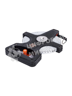 Рулетка геодезическая Sparta, 50 м х 12,5 мм, лента ПВХ, открытый корпус