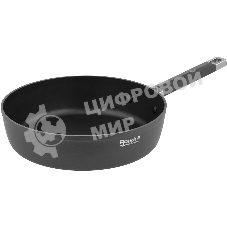 Сотейник Rondell Stolz RDA-1770, 28 см, без крышки, серый