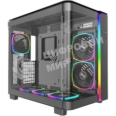 Компьютерный корпус Montech King 95 PRO черный без БП ATX 4x120мм 2x140мм 2xUSB3.0 1xUSB3.1 audio bott PSU