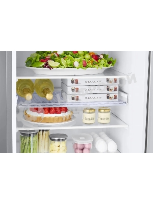 Холодильник Samsung RB38C602DSA/EF графит двухкамерный 276/75л морозилка снизу, No Frost