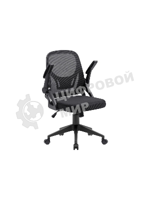 Кресло Defender Office черный, сетка, 120 кг, регулируемые подлокотники