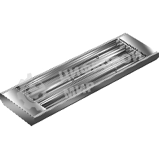 Обогреватель инфракрасный Ресанта ИКО-3000T, серый, 3000 Вт, 30 м2, термостат (67/5/7)