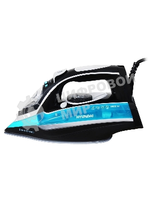 Утюг Hyundai H-SI01336 2800 Вт черный/голубой