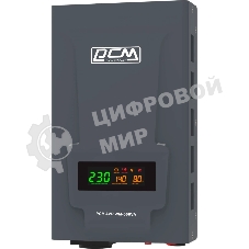 Стабилизатор напряжения Powercom WM-500VA 400Вт 500ВА графитовый