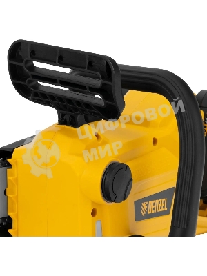 Цепная пила аккумуляторная бесщет. Denzel RCS400-36, Li-ion, 36 В, 4 А·ч, шина 400 мм/58610