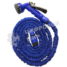 Шланг поливочный DELTA Зеленый луг синий от 5 до 15 метров ЗЛ-34/15 (30)