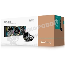 Кулер с водяным охлаждением Deepcool LM360