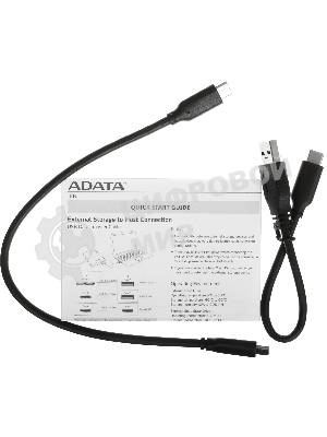 Внешний SSD ADATA External SE880, 500Gb, USB 3.2 Gen2 Type-C, R/W 2000/2000 MB/s, синий