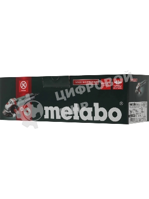 Угловая шлифовальная машина Metabo WEV 11-125 Quick 1100Вт 10500об/мин рез.шпин.:M14 d=125мм (603625000)