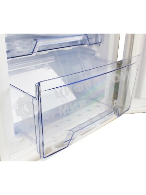 Холодильник DON R-290 B белый двухкамерный 209/101л морозилка снизу