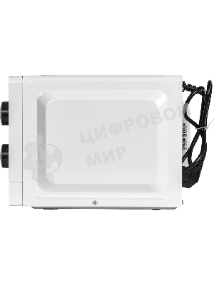 Микроволновая печь JVC JK-MW121M белый, 20 л, 700 Вт, переключатели - поворотный механизм