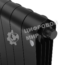 Радиатор биметаллический Royal Thermo Infinity 500 Noir Sable VR80 - 4 секц.