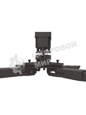 Потолочный комплект для проектора Wize Pro PRXL713A длина штанги 217,7-400,7 см, расстояние между крепежными отверстиями 404 мм,наклон +/-11°,вращение 360°, до 100 кг,черн