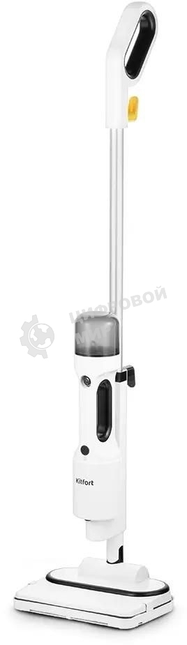 Швабра паровая Kitfort КТ-1062 1500Вт белый/черный
