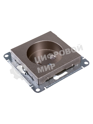 Механизм розетки 1-м СП AtlasDesign без заземл. 16А шампань SchE ATN000541